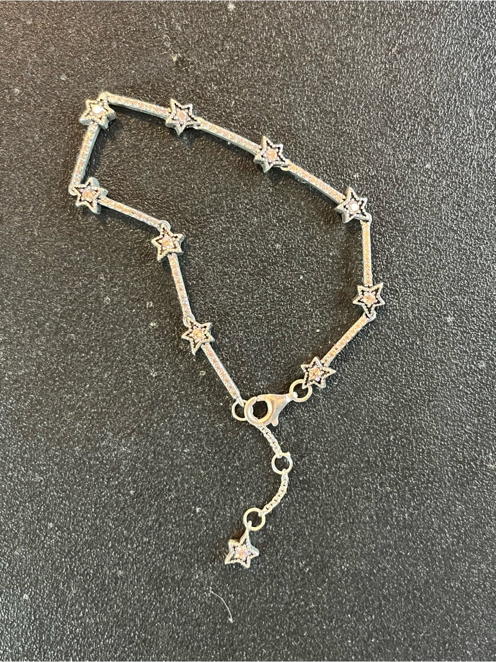 Pandora “celestial stars” bracelet. 6 1/4-7”